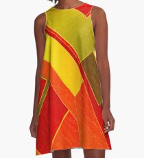 Abstract Art # 122 | Hypnotzd A-Line Dress
