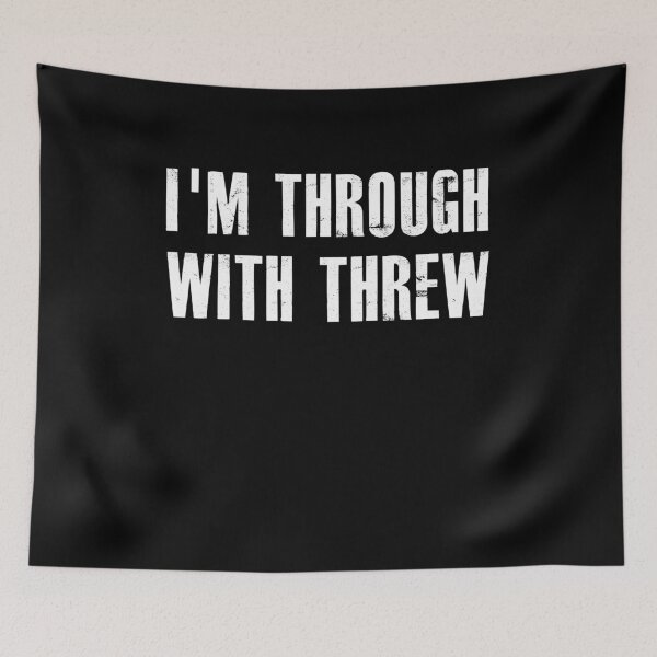 Item preview, Through With Threw - Stupid English Spelling designed and sold by PrintPress.
