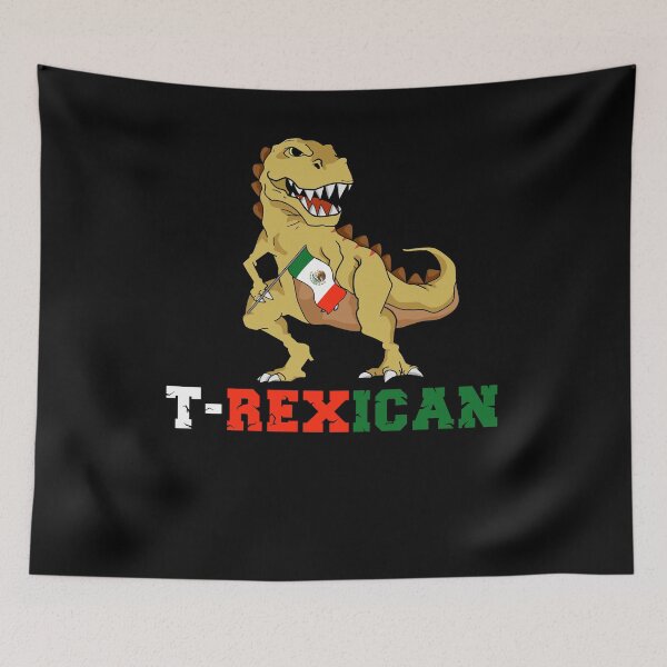 Item preview, T-Rexican - Mexican Flag T-Rex - Taco Rex designed and sold by PrintPress.