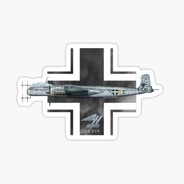Heinkel HE 219 Nightfighter Sticker
