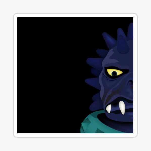 Spikey Head Guy Sticker