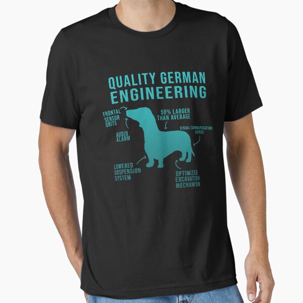 Aperçu de l'œuvre Funny Weiner Dog Joke - Daschund allemand sarcastique créée et vendue par PrintPress.