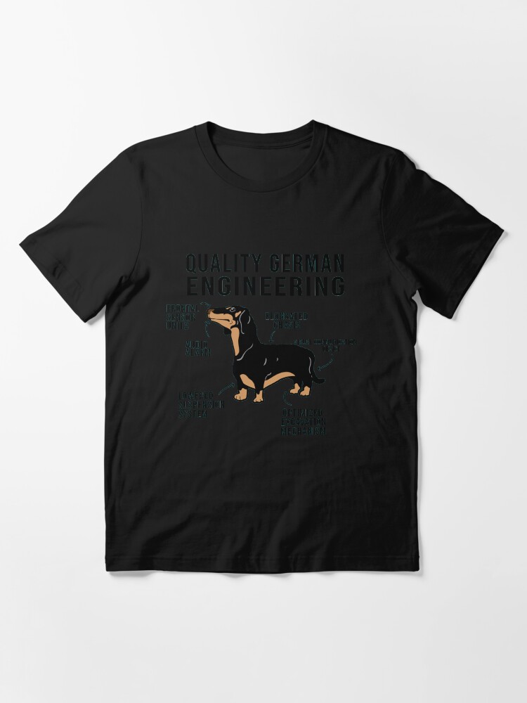 Alternate view of Funny Weiner Dog Joke - Sarcastic German Daschund Essential T-Shirt