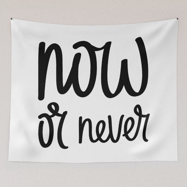 Item preview, Now or Never designed and sold by ProjectX23.