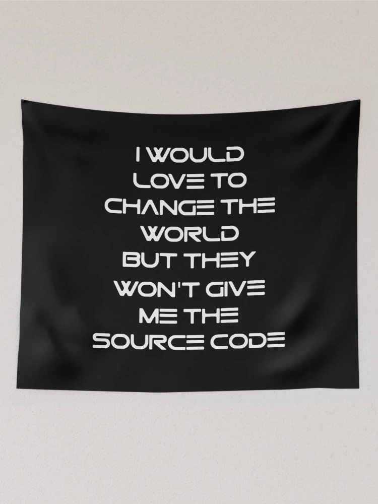 Thumbnail 2 of 3, Tapestry, World's Source Code - Programer Coder Developer designed and sold by PrintPress.