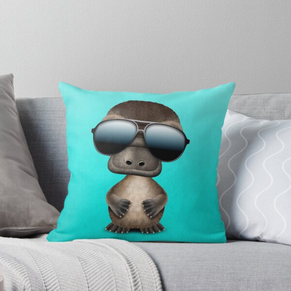 Aperçu de l'œuvre Un bébé ornithorynque cool portant des lunettes de soleil créée et vendue par JeffBartels.