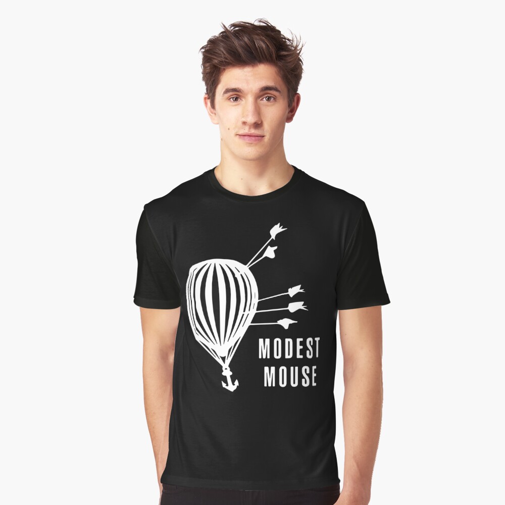 Modest Mouse Good News Before the Ship Sank Combined Album Covers (Dark) Graphic T-Shirt