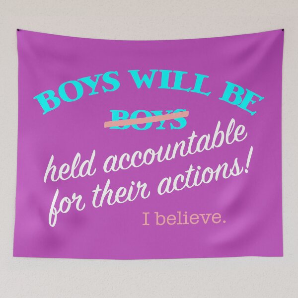 Item preview, Boys Will be Held Accountable I Believe designed and sold by candhdesigns.