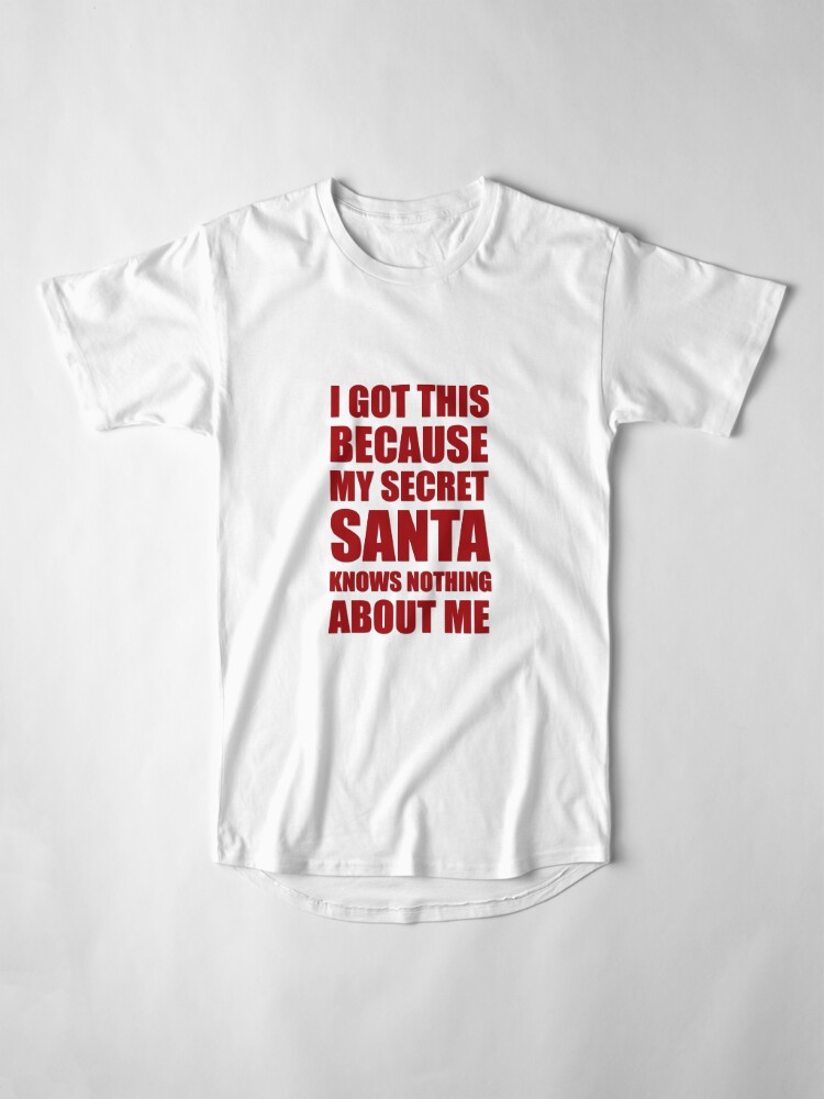 secret santa t shirt