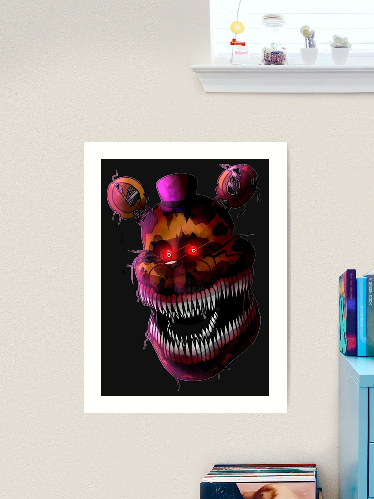 FNaF Nightmare Fredbear Hardcover Journal for Sale by nyrofletcher