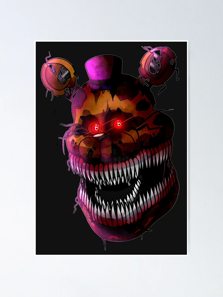 Withered Foxy in Horror Video Game Customs Nightmare Toys 