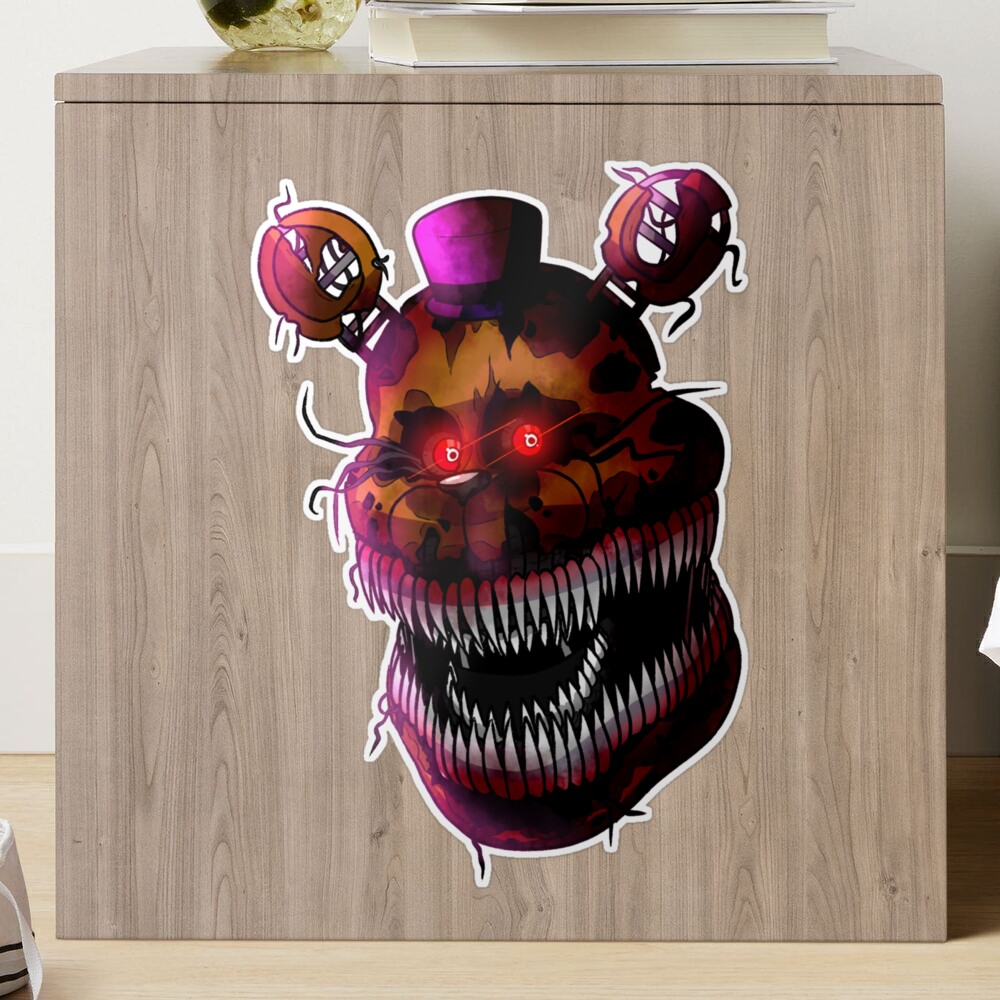 FNaF Withered Foxy Sticker for Sale by nyrofletcher