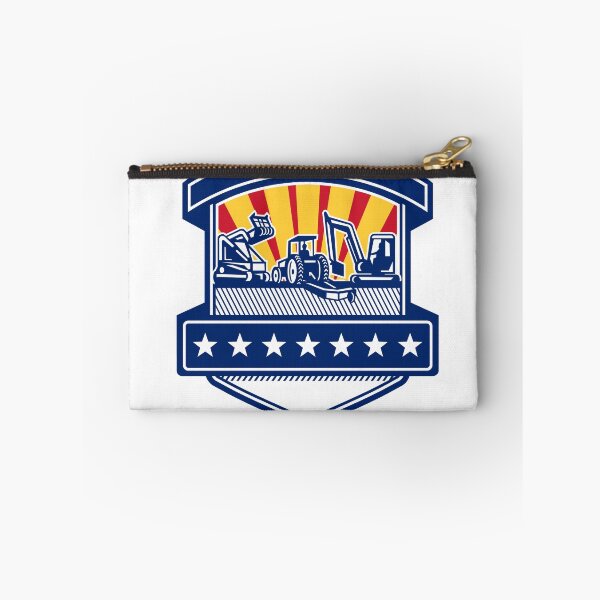 Item preview, Mulcher Bush Hog and Excavation Services Badge designed and sold by patrimonio.