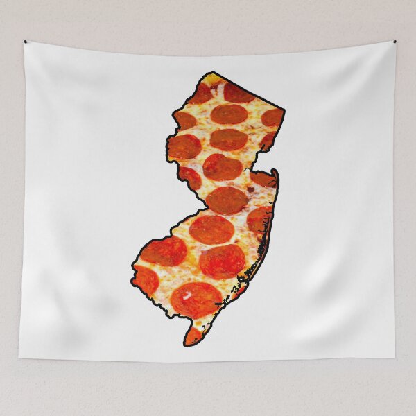 Item preview, New Jersey Loves Pizza designed and sold by fearcity.