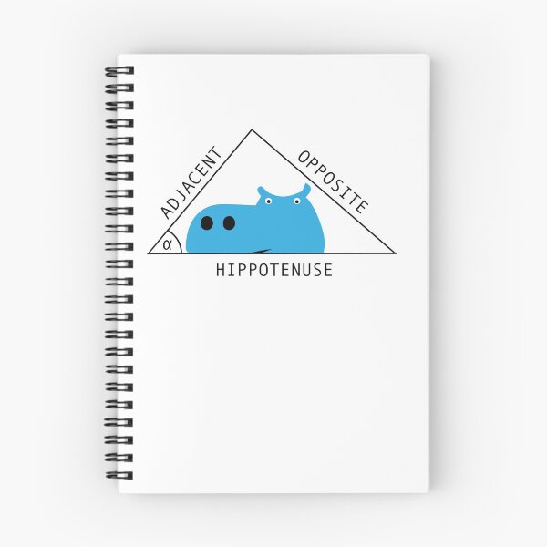 Item preview, Hippotenuse - Funny Maths Shirt designed and sold by Vectorqueen.