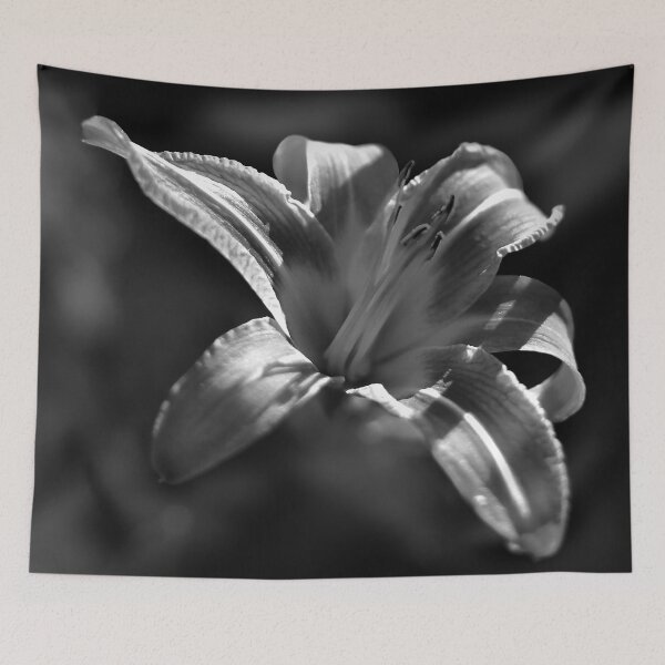 Item preview, Black and White Tiger Lily designed and sold by StampCity.