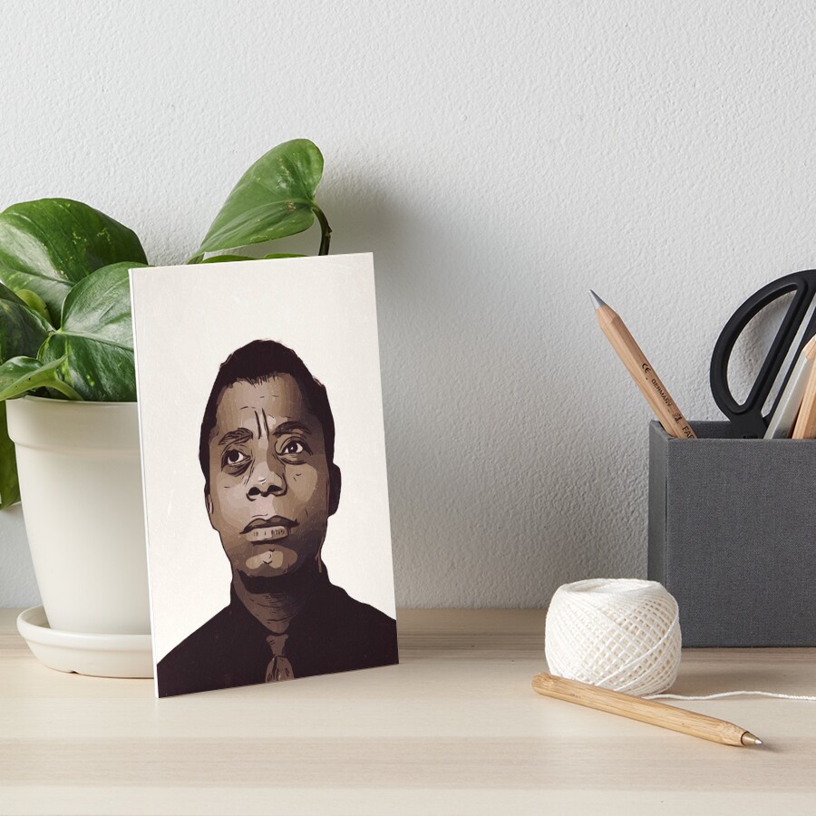 James Baldwin Art Board Print