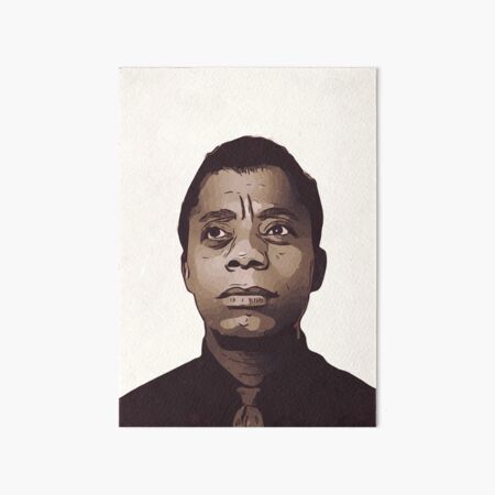 James Baldwin Art Board Print