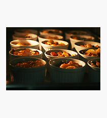 food lit Photographic Print