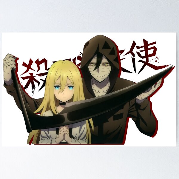 Anime Angels Of Death Ange' Poster, picture, metal print, paint by Ichiro  Ninja