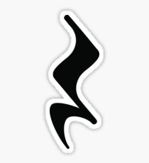 Viertel Rest Sticker