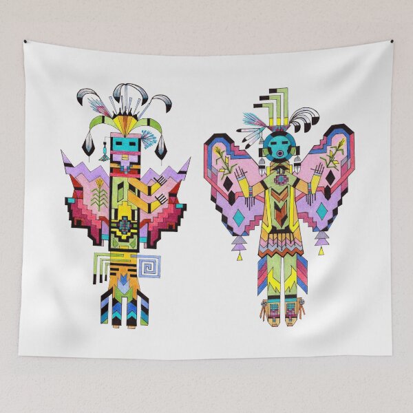 Item preview, Kachina Butterfly 6 and 7 Couple designed and sold by Sharon Schwalbe.