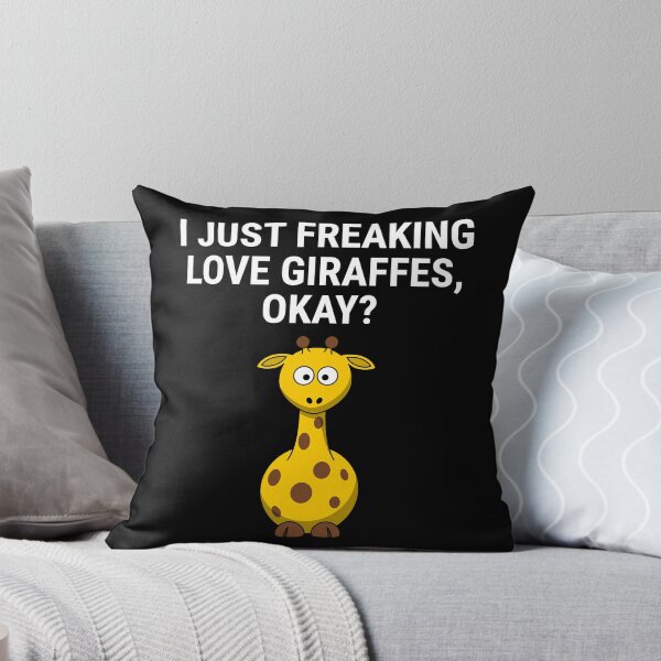 Item preview, I Just Freaking Love Giraffes Cute Giraffe T-shirt designed and sold by zcecmza.