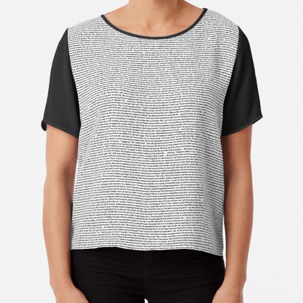 Kid Gorgeous Transcript Chiffon Top