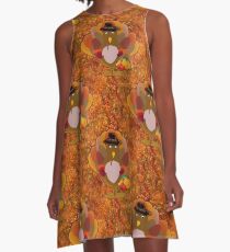 thanksgiving turkey A-Line Dress