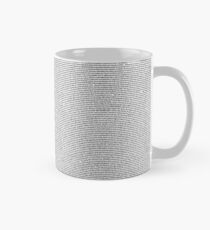 New In Town Transcript Mug