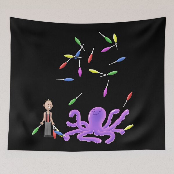 Item preview, Juggling Octopus designed and sold by Paperplait.