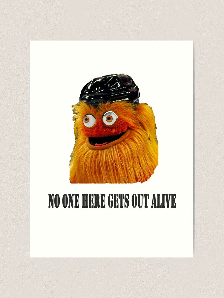 Flyers New Mascot "Gritty" Poster for Sale by WittyFox