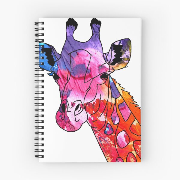 Item preview, Cool Giraffe Abstract Art Painting Gift T-shirt designed and sold by zcecmza.