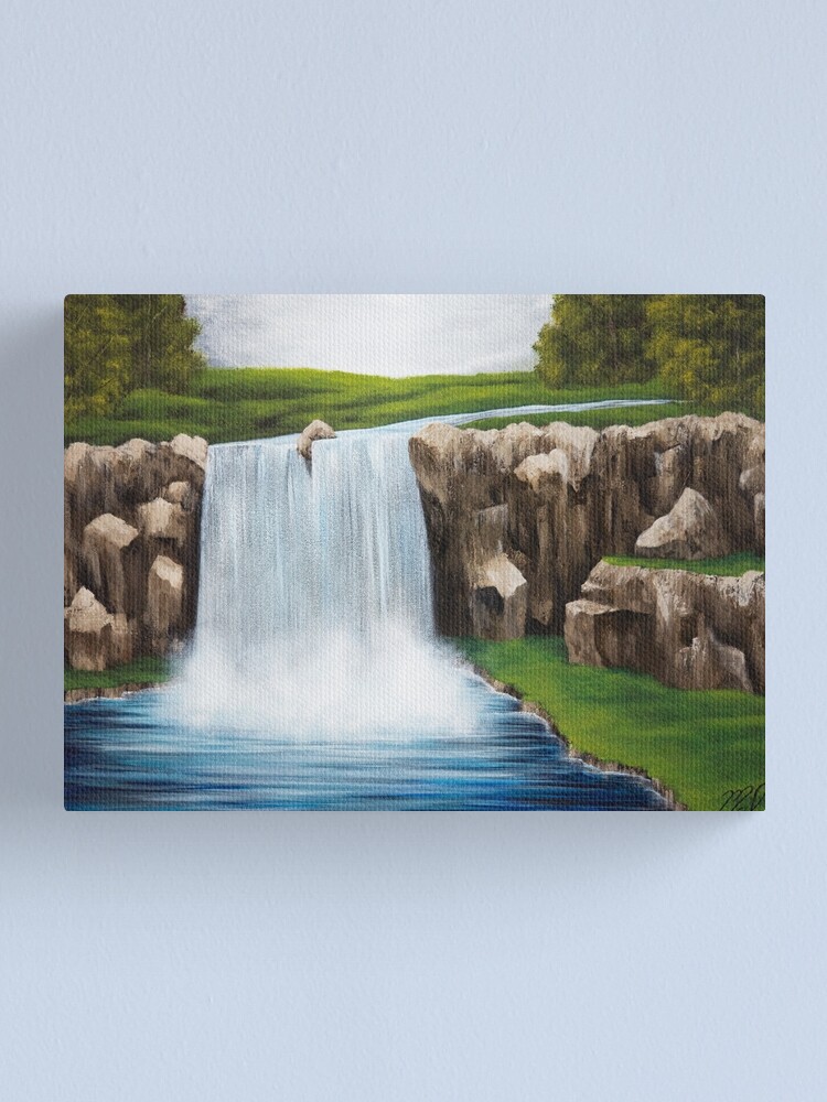 Alternate view of Grapefruit Falls Canvas Print