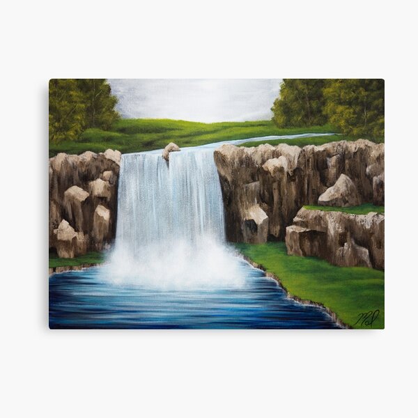 Grapefruit Falls Canvas Print