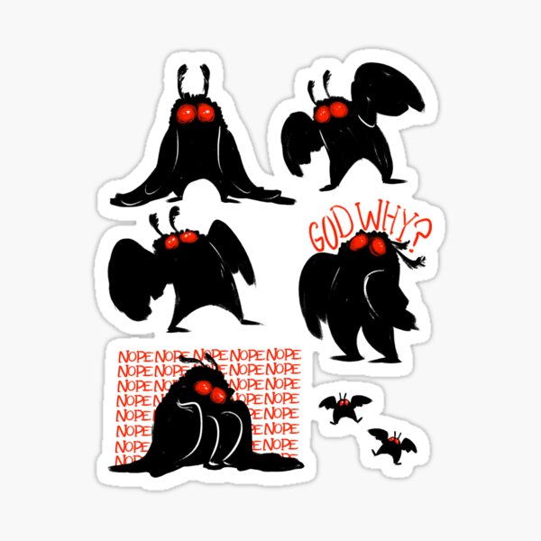 Item preview, And It's Mothman! designed and sold by Little Beetle Works.