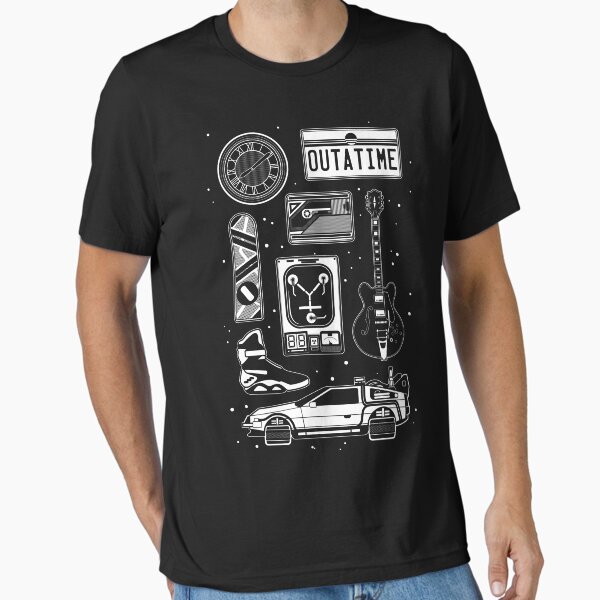 Vista previa del artículo con la obra «Conjunto de iconos BTTF», diseñado y vendido por TheGeekMachine.