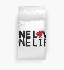 one love Duvet Cover