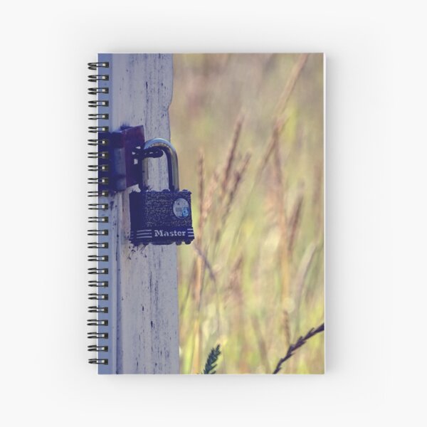 Lock in the filed Spiral Notebook