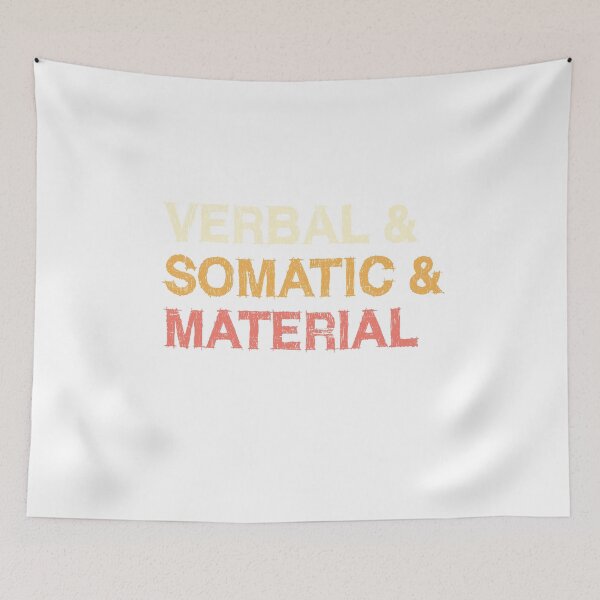 Item preview, Verbal & Somatic & Material RPG Roleplaying T for Gamers designed and sold by Theodore Cory.
