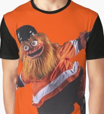 Gritty Philadelphia Flyers Mascot Graphic T-Shirt