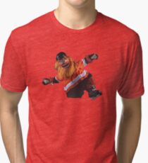 Gritty Philadelphia Flyers Mascot Tri-blend T-Shirt