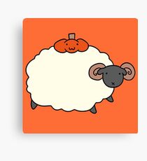 Pumpkin Ram Canvas Print