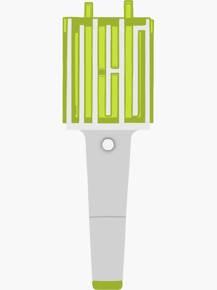 nct lightstick sticker by hammieriss redbubble