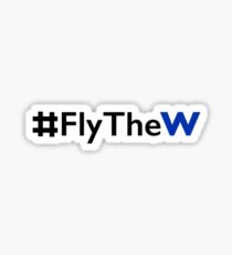 #flytheW Sticker