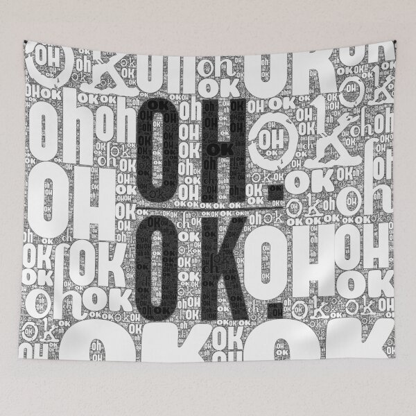Item preview, Oh ok designed and sold by Kerry Pritchard.