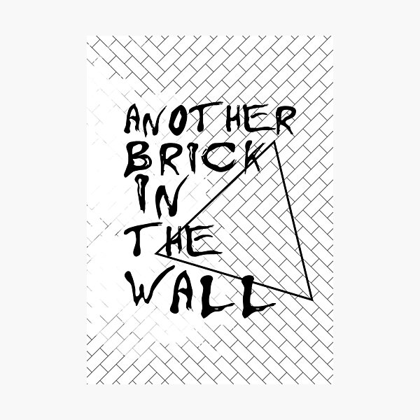 Another brick in the wall | Art Board Print