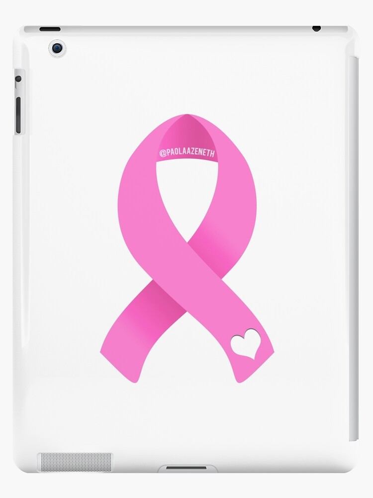 Baseball Pink Ribbon Breast Cancer Awareness Tee, Fighter | iPad Case & Skin