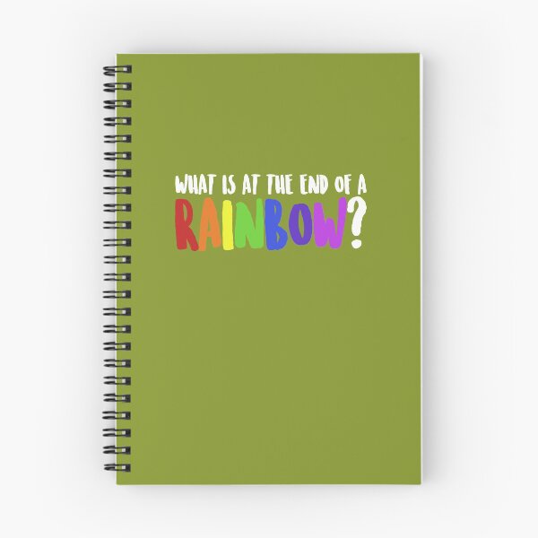 Item preview, WHAT IS AT THE END OF A RAINBOW? designed and sold by Capiral Bucketlist.