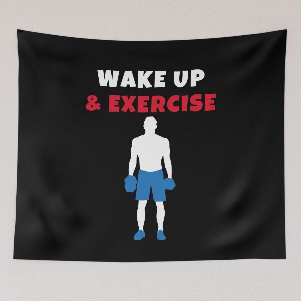 Item preview, Wake up and exercise Dumbbell Bicep Curl designed and sold by we1000.